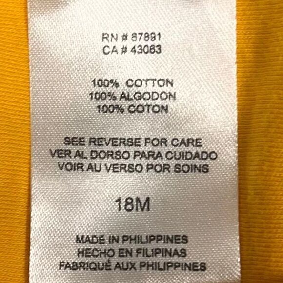 Genuine Merchandise Athletics Baseball Bodysuit Girls Size 18 Months - Picture 4 of 5